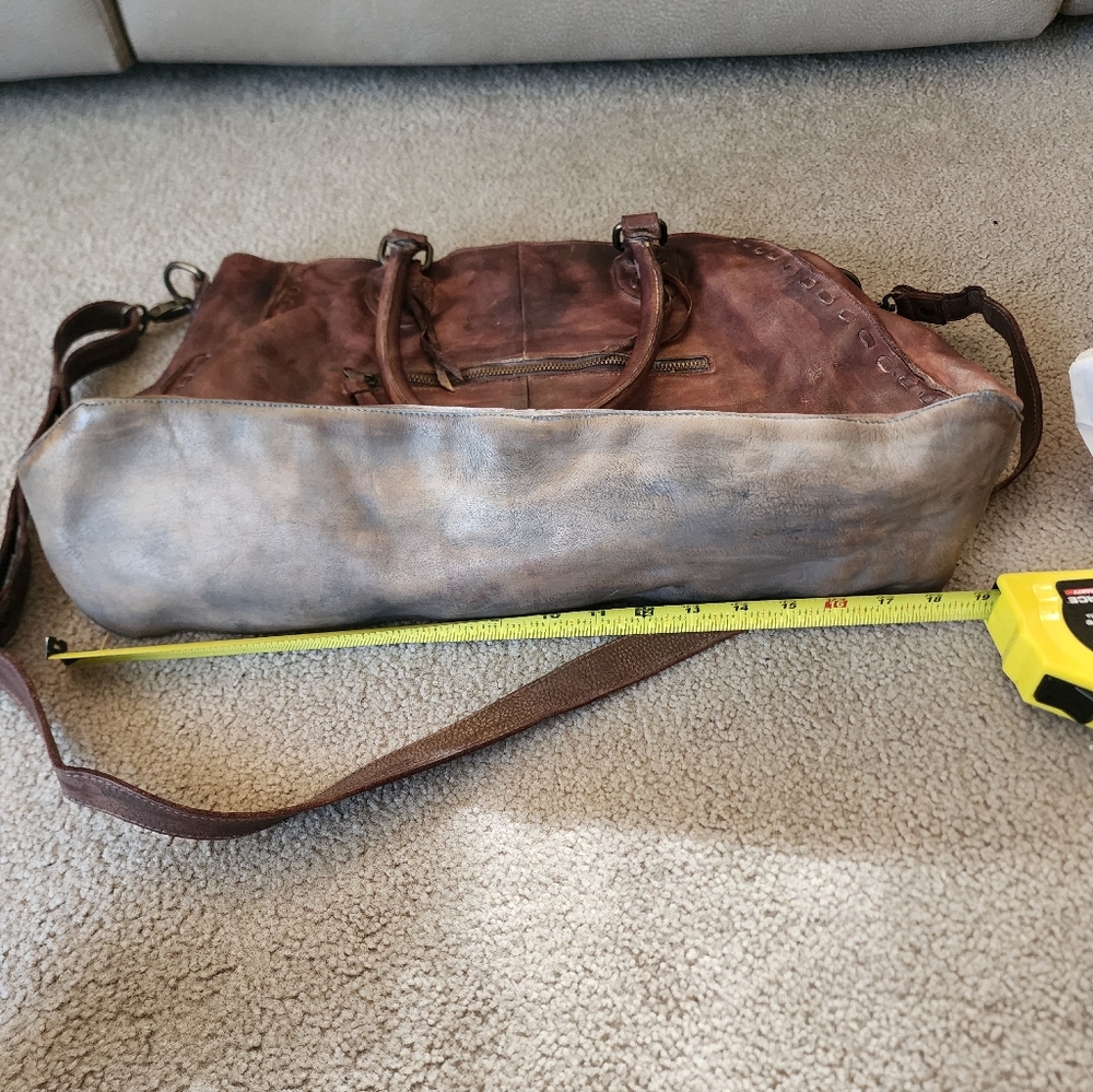 Bed Stu Brown Leather Bag - Picture 8 of 12